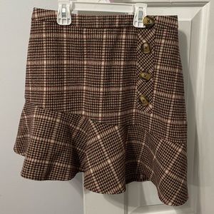 Forever 21 plaid skirt